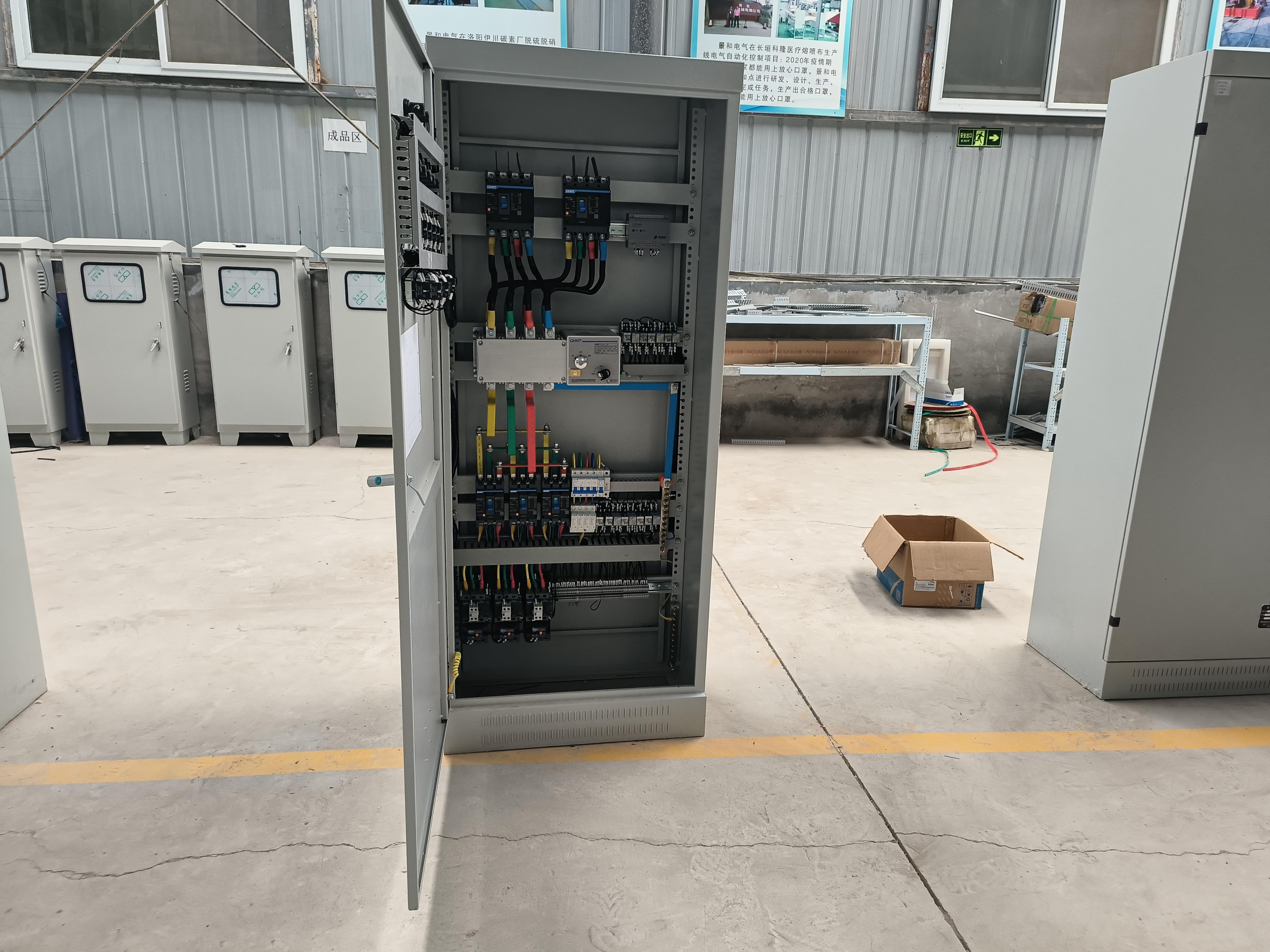 一台低压电容补尝柜东元 5.5kW 变频器工作半小时报过热停机